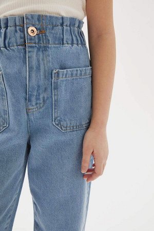 джинсы Размеры модели: рост: 1,31 Надет размер: 7/8 Хлопок 100%