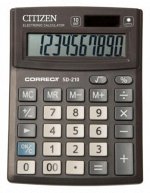 Калькулятор 10 разрядов CITIZEN BusinessLine CMB1001BK 2 питания 138х103х24 мм CITIZEN {Китай}