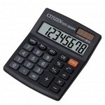 Калькулятор  8 разрядов CITIZEN SDC-805BN 2 питания 25х102х124 мм CITIZEN {Филиппины}
