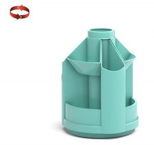 Подставка настольная вращающаяся "Mini Desk" Pastel Mint мятный 53683 Erich Krause