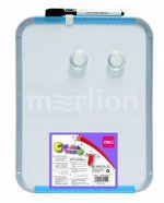 Доска магнитная маркерная  21х28 см E39154+ 2 магнита/маркер (431735) Deli
