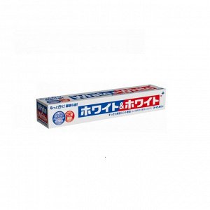 Отбеливающая зубная паста с кальцием и фтором Мятная White&White (коробка) 150г