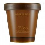 Nature Republic Argan essential deep care hair pack Восстанавливающая маска для волос с маслом араганы 200ml