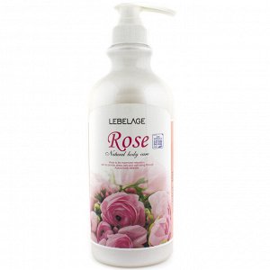 KR/ LEBELAGE Гель д/душа Relaxing Rose Body Cleanser (Роза), 750мл