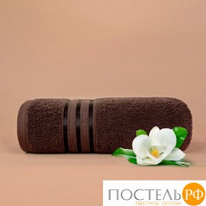 Полотенце (однотон) 50х80 см-2 шт Dome Harmonika Махра 440 г/м2 1105 Кофейный