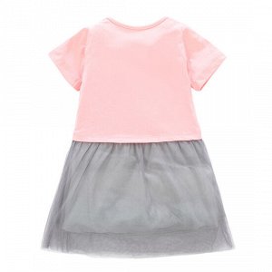 Платье Подкладка/внутренний материал: Нет
Состав: Хлопок
Основной состав: Хлопок (100%)
Цвет: Розовый с серым
Бренд: Little Maven