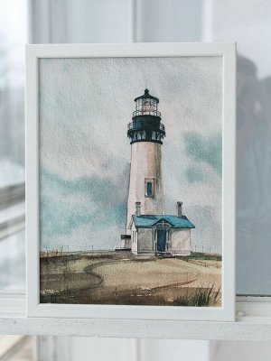 Captain's Mate Постер Yaquina Head Light