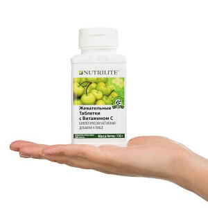 NUTRILITE™ Жевательные таблетки с витамином С, 100 таб.