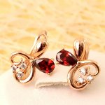 Серьги позолота H01-9001
