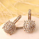 Серьги позолота H01-8898