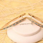 Серьги позолота H01-8903