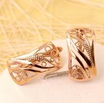 Серьги позолота  H01-8986