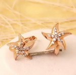 Серьги позолота  H01-8889