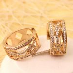 Серьги позолота  H01-8867
