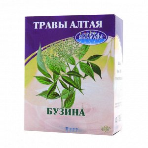 Бузина, цветы, 25 г (коробочка), чайный напиток