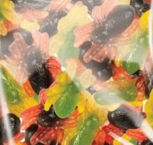 Мармелад «КрутФрут», мармелад жевательный в форме разноцветных паучков, 100 г