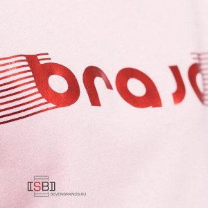 Толстовка |Свитшот свободного силуэта с ярким блестящим логотипом другого цвета