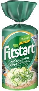 Мистраль Хлебцы FS рисовые Укроп с солью 90г/12