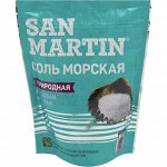 San Martin Соль пищевая морская 500 гр м/у zip /12