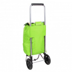 VETTA Тележка + сумка, до 30кг, 30х22х86см, 21л, брезент, колеса ЭВА d14,5см