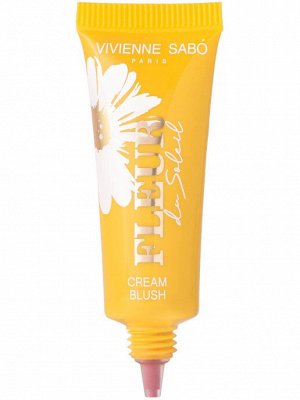 VS Кремовые румяна "Fleur du soleil" тон 01 нежно-розовый   NEW