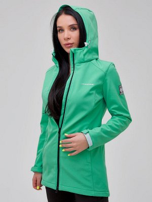 MTFORCE Костюм женский softshell зеленого цвета 02023Z