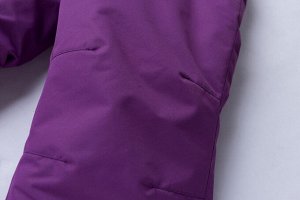 Детский зимний костюм горнолыжный фиолетового цвета
