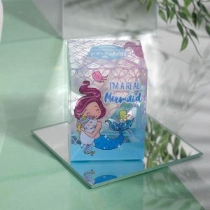 Щётка массажёр мини Mermaid, 5,5 х 7,5 см