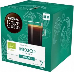 Кофе в капсулах Nescafe Dolce Gusto Americano Mexico, 12 шт (1 упаковка)