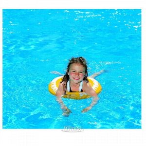 Надувной круг Swimtrainer желтый, 4-8 лет