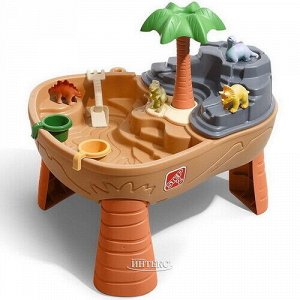 Столик для игры с водой и песком Дино