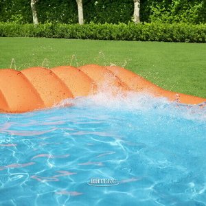 Игровой бассейн с горкой и фонтаном Splash Summer 341*213*38 см, клапан