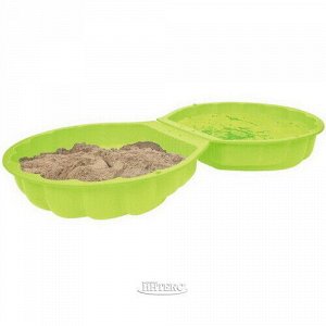 Детская песочница - ракушка Sand 180*87*20 см, зеленая