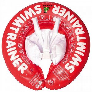 Надувной круг Swimtrainer красный, 0-4 лет
