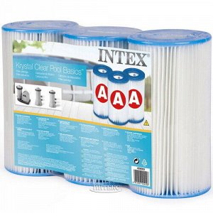 Картридж для фильтр-насоса Intex, тип А, 3 шт