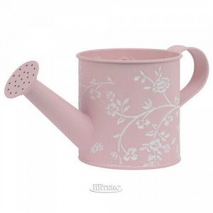 Декоративное кашпо-лейка Амальфи 22*10 см розовое
