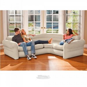 Надувной угловой диван Corner Sofa 257*203*76 см