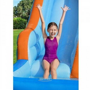 Bestway Водный игровой центр с горкой и стеной для скалолазания Water Park 448*311*266 см