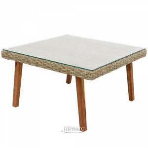 Комплект мебели из искусственного ротанга Женева: 1 диван + 1 столик + 2 кресла