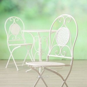 Комплект садовой мебели Flores: 1 стол + 2 стула