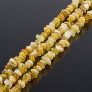 Бусины для рукоделия из Опала желтого (Перу)
