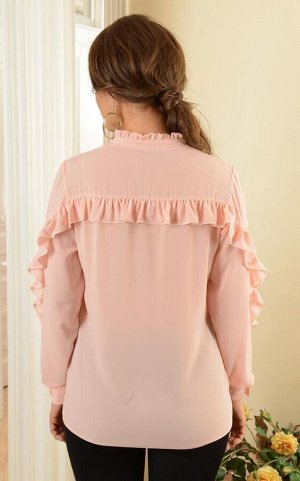 Арт. 0456А блузка с воланом Salvi