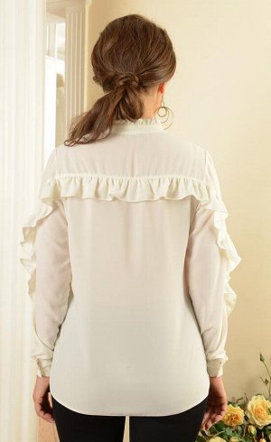 Арт. 0456 блузка с воланом Salvi