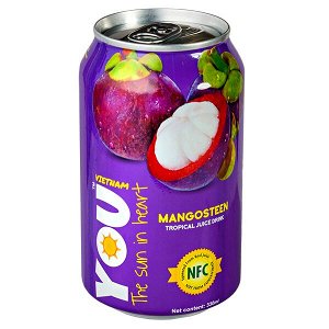 напиток YOU VIETNAM Mangosteen 330 мл Ж/Б 1/24