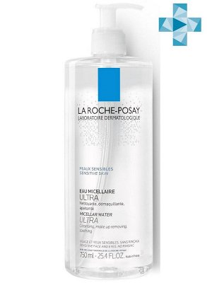 Ля Рош Позе Мицеллярная вода для очищения чувствительной кожи лица и глаз Ultra, 750 мл (La Roche-Posay, Physiological Cleansers)