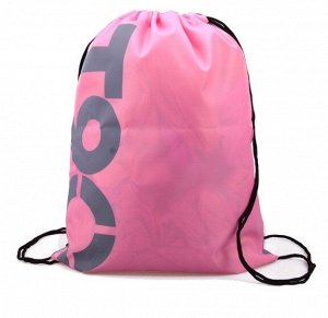 Непромокаемая сумка с надписью, цвет розовый