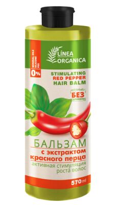 Бальзам Vilsen Linea Organica с экстр перца активная стимуляция роста волос 570мл /12/ L0-915