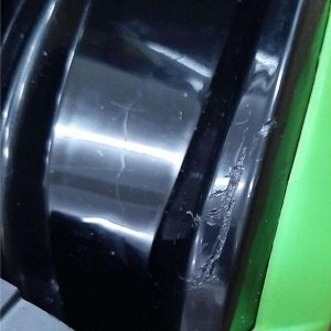 УЦЕНКА Электромобиль «Квадроцикл», 2 мотора, цвет зелёный (без радиоуправления) (трещины)