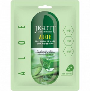 Тканевая маска для лица АЛОЭ ALOE JIGOTT