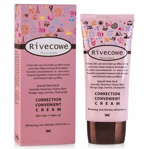 Тональный крем Correction Convenient Cream SPF 43 РА+++ Rivecowe, 40 мл